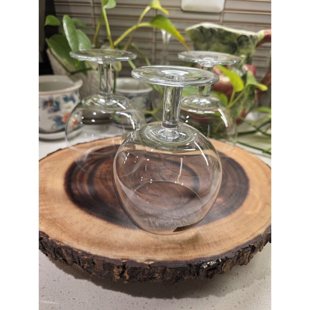 3 Toscany Hand Blown Balloon Glasses - Picture 13 of 14